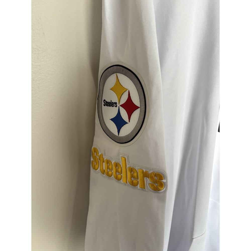 Pro Standard Pittsburgh Steelers White Pullover Hoodie NWT Men’s Large NFL New - Picture 5 of 11
